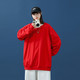 micoface-情侣款秋季长袖纯色卫衣简约时尚宽松版可叠穿 WY333