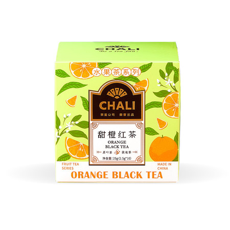 CHALI 袋泡茶甜橙红茶25g