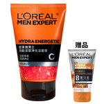 欧莱雅/LOREAL 男士劲能洁面膏洗面奶深层净化控油 新旧随机发