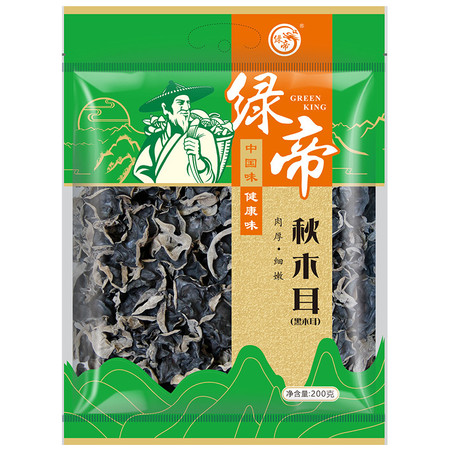 绿帝 秋木耳200g