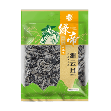 绿帝 细云耳150g