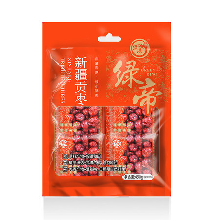 绿帝 新疆贡枣450g图片