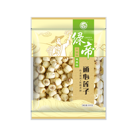 绿帝 通心莲子500g