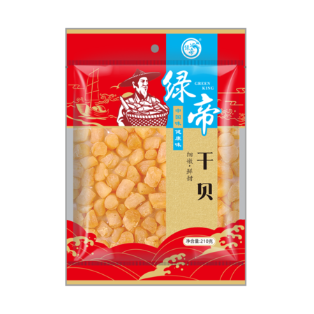 绿帝 干贝210g