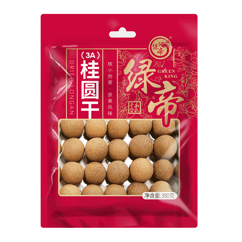 绿帝 桂圆干3A380g