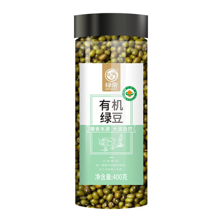 绿帝 有机绿豆400g