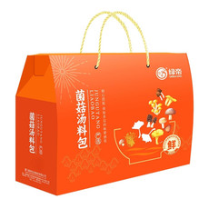 绿帝 菌菇汤料包礼盒（B款）700g