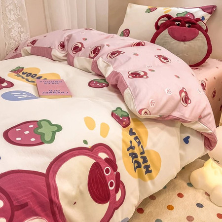 芙拉迪 学生寝室宿舍上下铺纯棉床上用品六件套床单款 亲肤透气 一套配齐图片