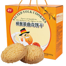 神丹 蛋黄曲奇饼干8盒/提  早餐饼干