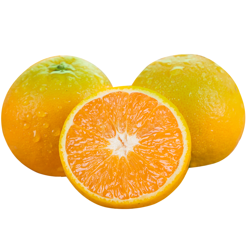 农家自产 湖北秭归脐橙，现摘新鲜夏橙，榨汁橙
