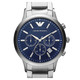 阿玛尼/ARMANI 阿玛尼(Emporio Armani)手表钢制表带商务时尚休闲石英男士腕表AR2448