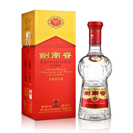 剑南春 水晶剑52度浓香型白酒（558ml*1瓶）图片