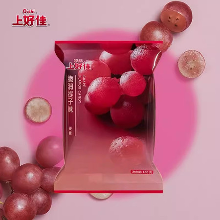 上好佳 提子味硬糖100g*20袋