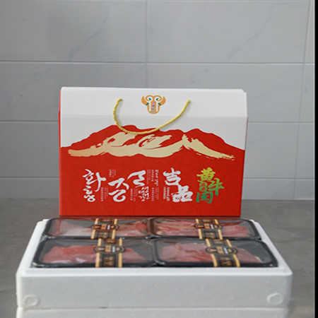果老仙村 延边黄牛肉礼盒4KG礼盒图片