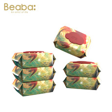 Beaba（碧芭宝贝） 大鱼海棠系列湿纸巾 60抽*6包