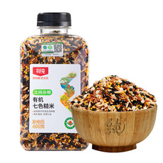 北纯 有机七色糙米 含膳食纤维 400g/瓶