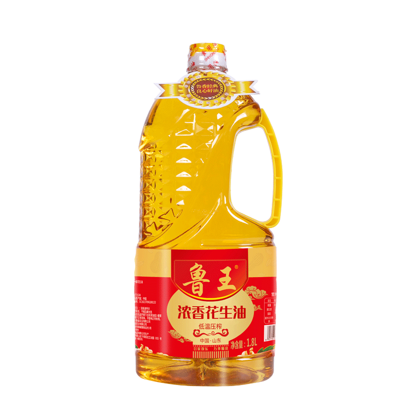 鲁王 浓香花生油 1瓶*1.8L