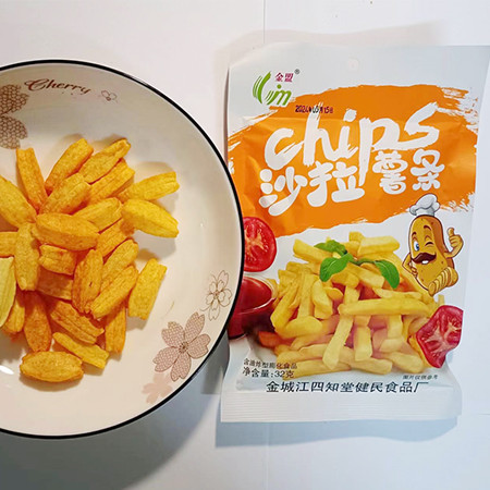 金盟JM 沙拉薯条 膨化休闲零食