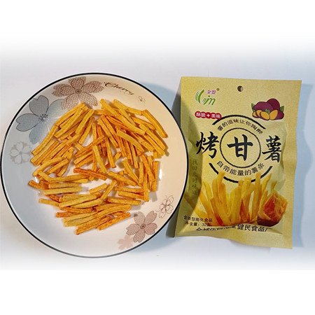 金盟JM {酥脆]  烤甘薯 膨化休闲零食 32克/包