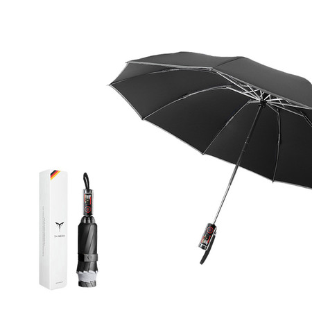洛港 超厚全自动雨伞男士反向伞晴雨伞两用女折叠加固抗风大号/个图片
