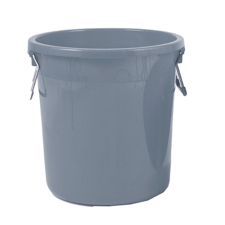 洛港 大号灰色垃圾桶带盖有盖其他垃圾特大容量污物桶医疗医院生活垃圾/个图片