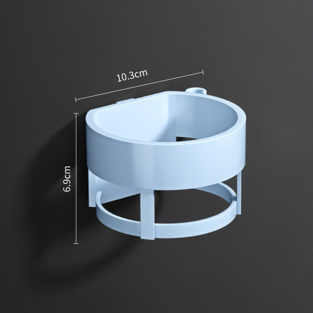洛港 吹风机置物架墙上电吹风挂架卫生间浴室厕所收纳免打孔电风筒支架图片