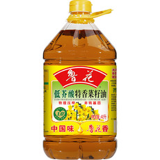 鲁花 低芥酸特香菜籽油4L