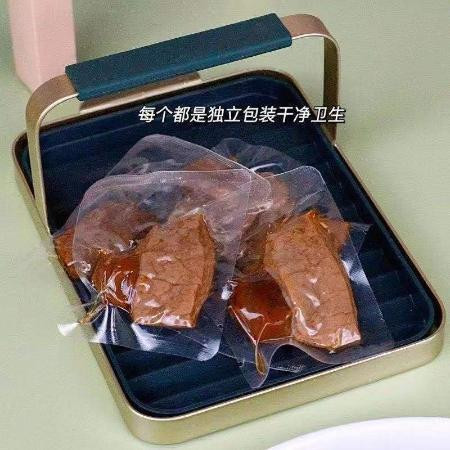  网红烤肉豆干笋丝豆干漳州荣香五香豆腐干肉夹香辣豆干零食夹笋图片