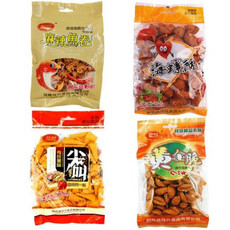 甜畅海螺酥香甜黄金脆尖叫麻辣鱼卷咔嚓脆膨化食品休闲小卖部零食