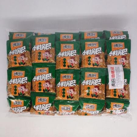 琥珀小米锅巴7g/袋迷你包装小吃一份70袋香脆膨化食品休闲零食图片