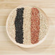 五色糙米当季新米黑米红米玄米荞麦米燕麦米五谷杂粮组合粥健身餐