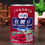 春之言 红腰豆罐头432g罐即食大红豆芸豆西餐沙拉甜品家用烘焙原料