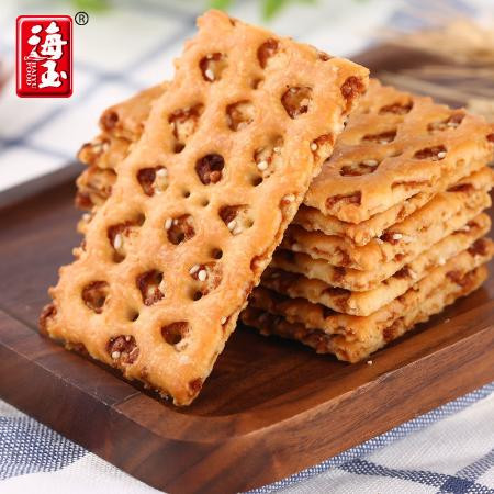 田道谷 海玉红糖蜂巢饼500g整箱早餐零食薄脆饼干整箱批发
