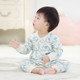 班杰威尔/banjvall 婴儿连体衣新生儿服装婴儿衣服0-6-14个月男女宝宝四季有标蓝熊