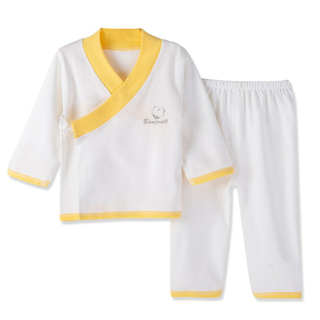 班杰威尔/banjvall 婴儿连体衣新生儿服装婴儿衣服男女宝宝0-6-13个月四季棉芽和服图片