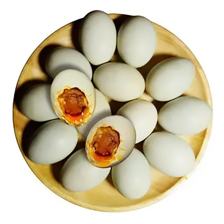 晨诚 咸鸭蛋红心松沙流油咸蛋黄熟食即食海鸭蛋20枚图片