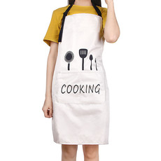拜杰（BJ） 厨房防水防污围裙防水灰白围裙 CP-147