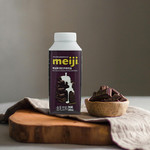明治/Meiji 白巧克力牛奶饮品300ml低温牛奶调制乳黑巧+草莓白巧各4瓶