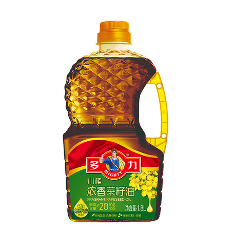  多力 浓香菜籽油1.8L