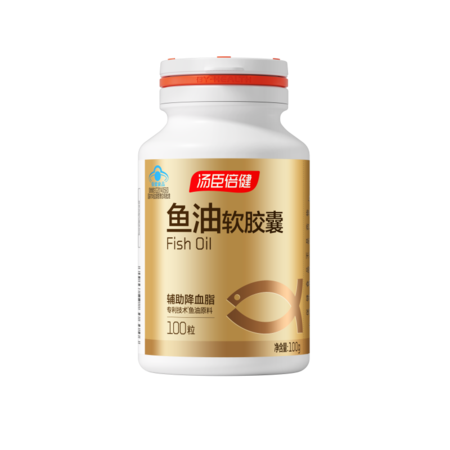 汤臣倍健 鱼油软胶囊100粒X1瓶