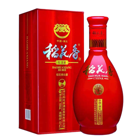 稻花香 稻花香红淡雅稻花香酒42度500ml