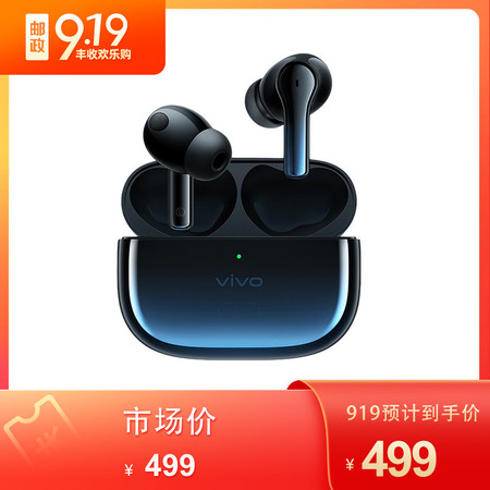 vivo TWS 2 真无线降噪蓝牙耳机智能动态降噪超清音频30h续航88ms低延迟手机图片