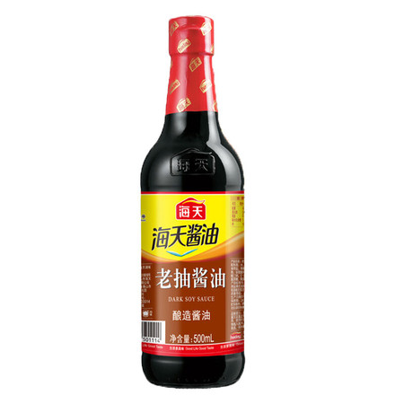 海天老抽酱油500ml图片