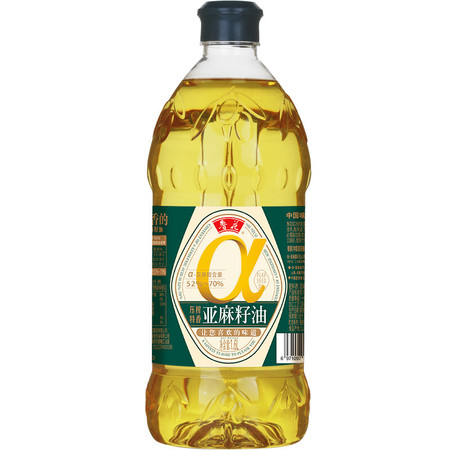 鲁花 亚麻籽油1.6L图片