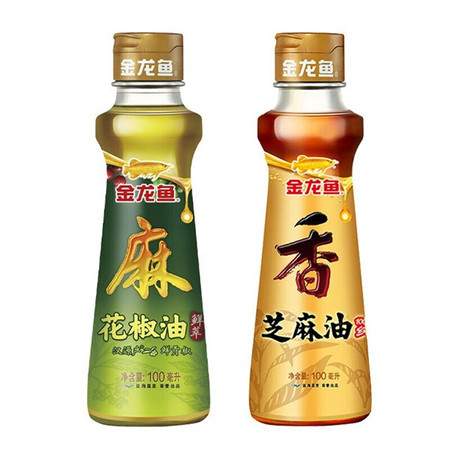 金龙鱼 芝麻油100ml+花椒油100ml图片