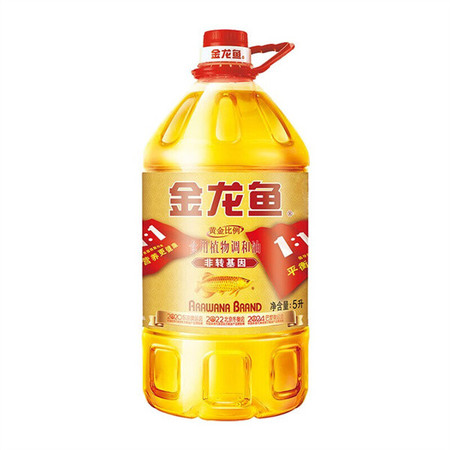 金龙鱼 黄金比例调和油5L (非转基因）