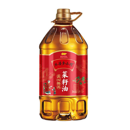 金龙鱼 外婆乡小榨匠心臻选菜籽油5L