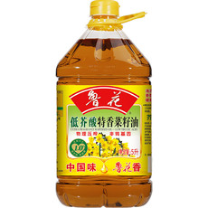 鲁花 低芥酸特香菜籽油5L（特香）