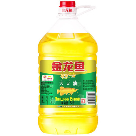 金龙鱼 大豆油5L（转基因） 1桶