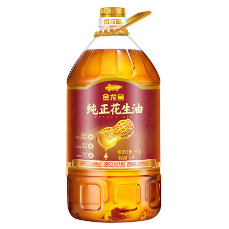 金龙鱼 纯正花生油5L